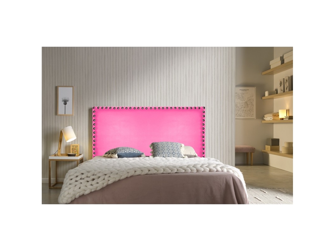 CABECERO LIRIO POLIPIEL ROSA 100