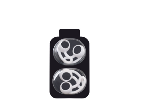 Almohadillas de silicona para auriculares Beats X, urbeats 3.0 Blanco