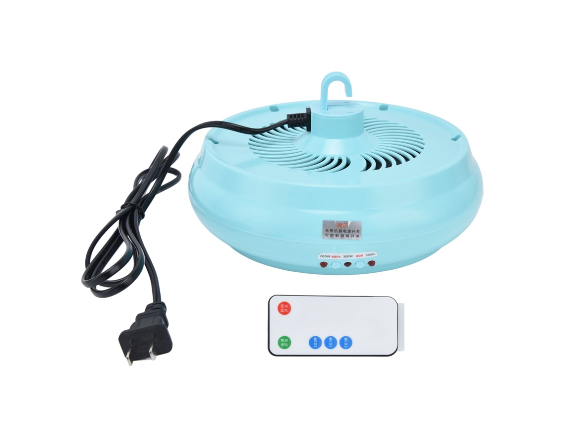 Lámpara de calor para polluelos recién nacidos, con mando a distancia, temperatura regulable, 500 W.