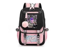 Mochila Con Estampado De Anime K-pop Demon Hunters Para La Escuela Y Los Viajes.