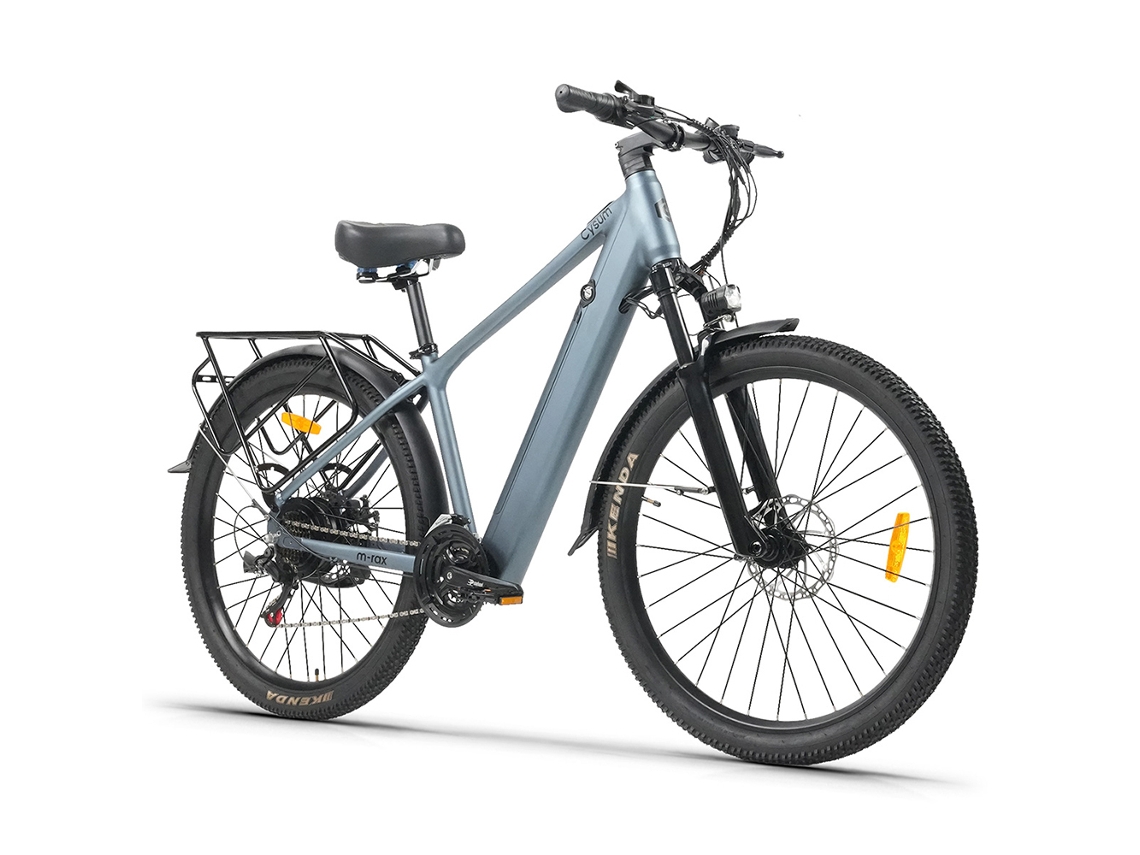Bicicleta De Montaña Eléctrica Cysum M-rax, Batería Extraíble De 48 V Y 13 Ah, Shimano De 21 Velocidades.
