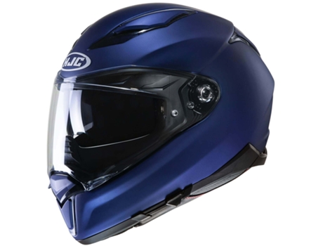Casco HJC F70 Semi-mate Color Azul metálico Talla XL