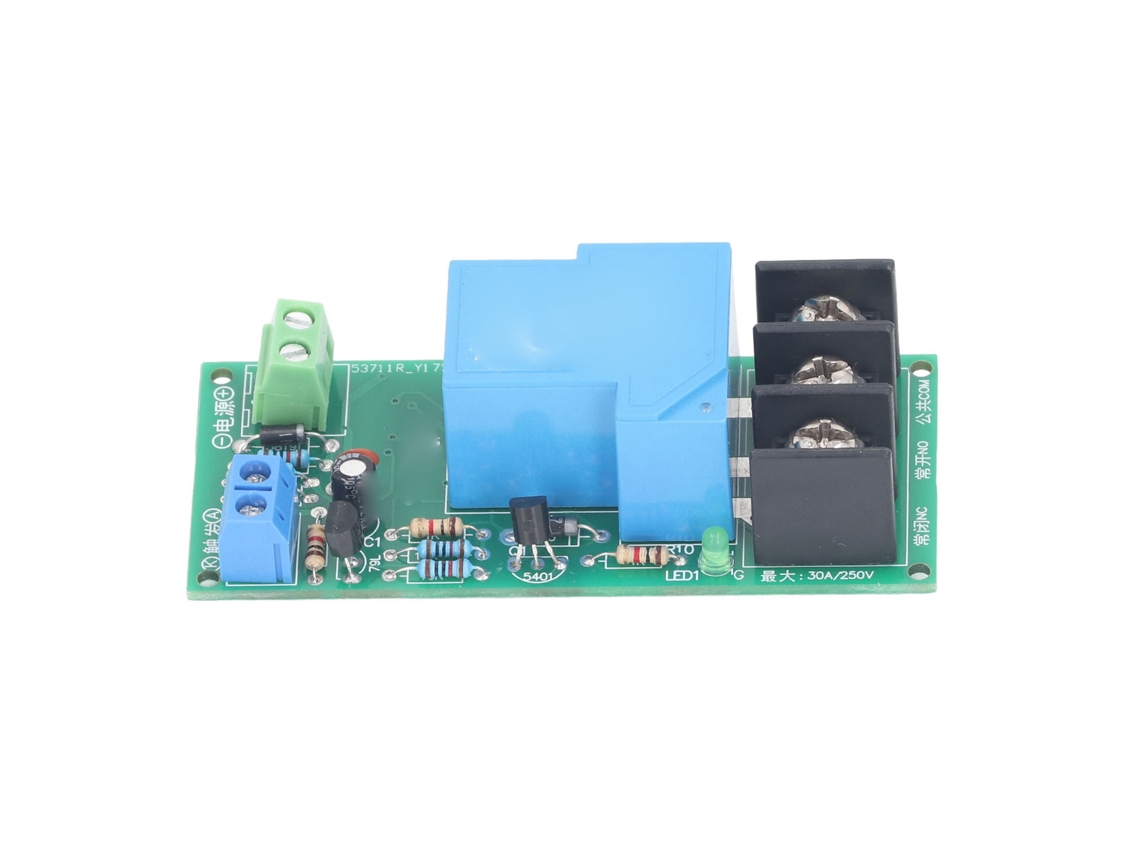 Módulo De Relé De Retardo Multifuncional Con Aislamiento De 0 A 60 Minutos, Cc 12v 30a, Otoacoplador