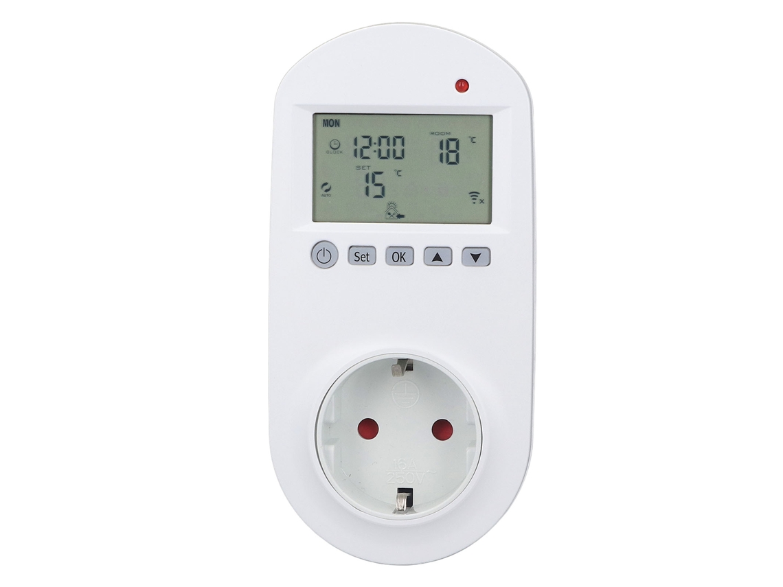 Controlador De Temperatura Wifi De 3500w Plug And Play Lcd Termostato Inteligente Para Reptiles