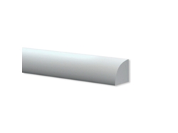 Basolino en Polímeros Hi-Tec Equalwood 19X19X2000Mm Aluminio Blanco y Otras Esencias ETERNAL PARQUET Blanco