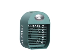 Ventilador de aire acondicionado Digitallab con humidificador en aerosol (verde)