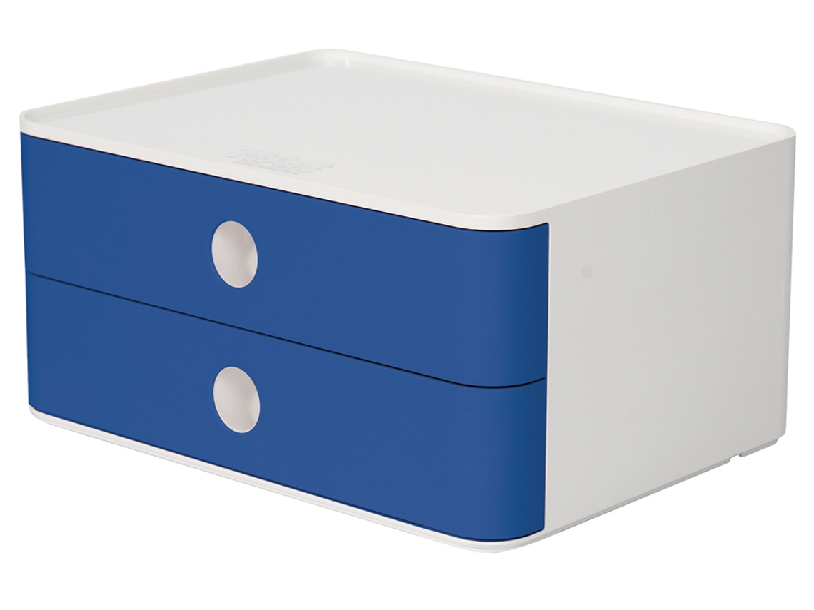 Caja de Gaveta HAN Smart-Box Allison 2 Gavetas Azul Real