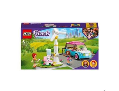 LEGO Friends: Coche Eléctrico Olivia (Edad Mínima: ‍6 - 183 Piezas)