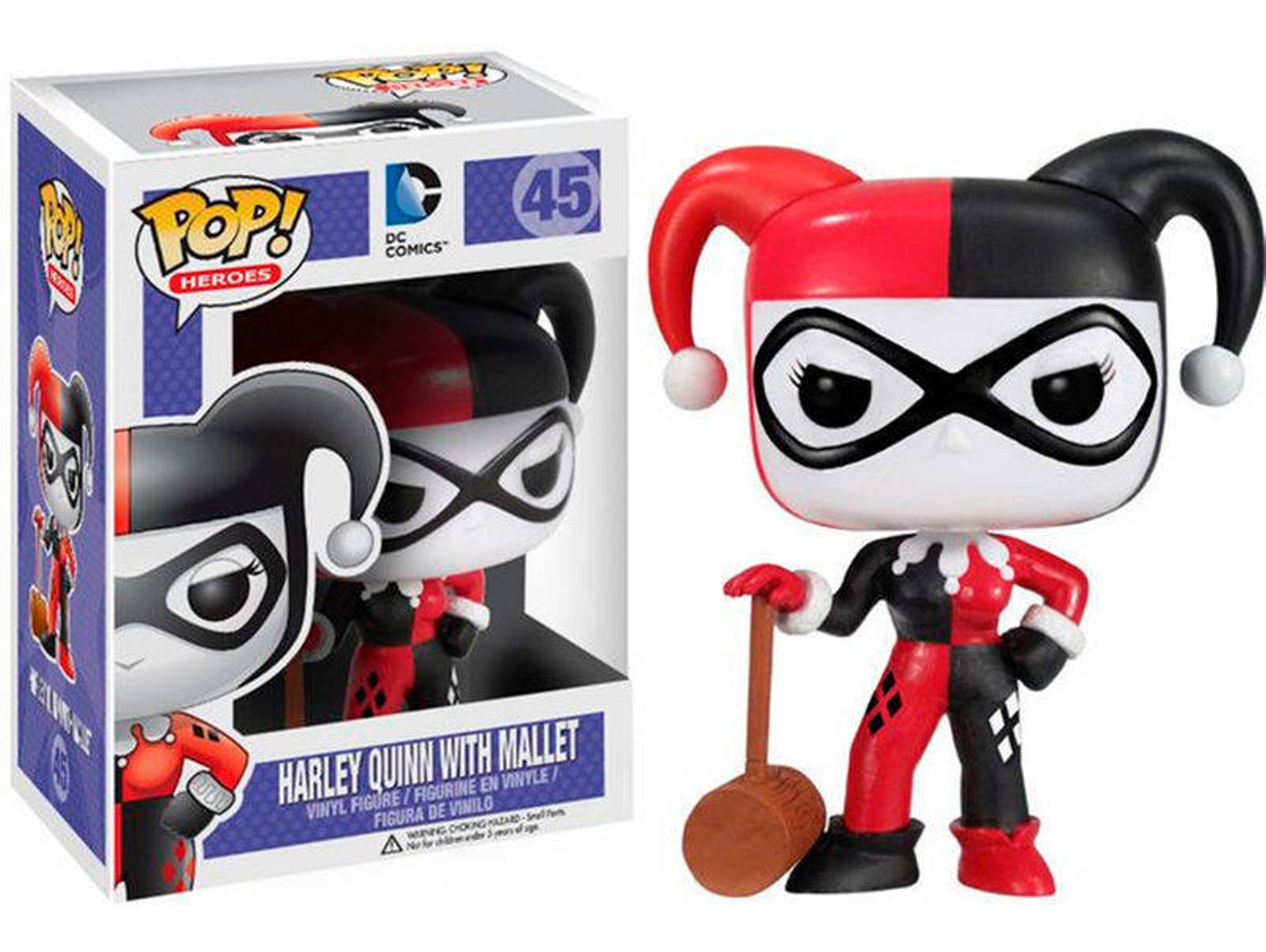 Figura FUNKO Pop! Harley Quinn Mazo DC Comics