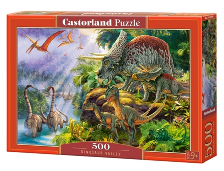 Puzzle CASTORLAND B-53643 rompecabezas 500 pieza(s) Dinosaurios