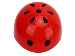 Bj-capacete Infantil Ajustável Leve E Confortável Para Patinete, Bicicleta, Patins E Longboard Vermelho