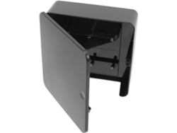 Soporte Magnético De Plástico Negro Para Llaves, Organizador De Llaves, Gancho Para Puerta Trasera
