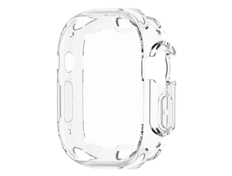 Capa protetora TPU adequada para Apple Watch iWatch Ultra 2 49mm Transparente
