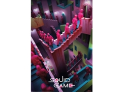 POSTER O JOGO DO CALAMAR CRAZY STAIRS