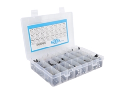 Omni-500 Piezas Condensador Electrolítico Aluminio 0.1uf-1000uf 16v-50v 24 Valores Kit Asortido