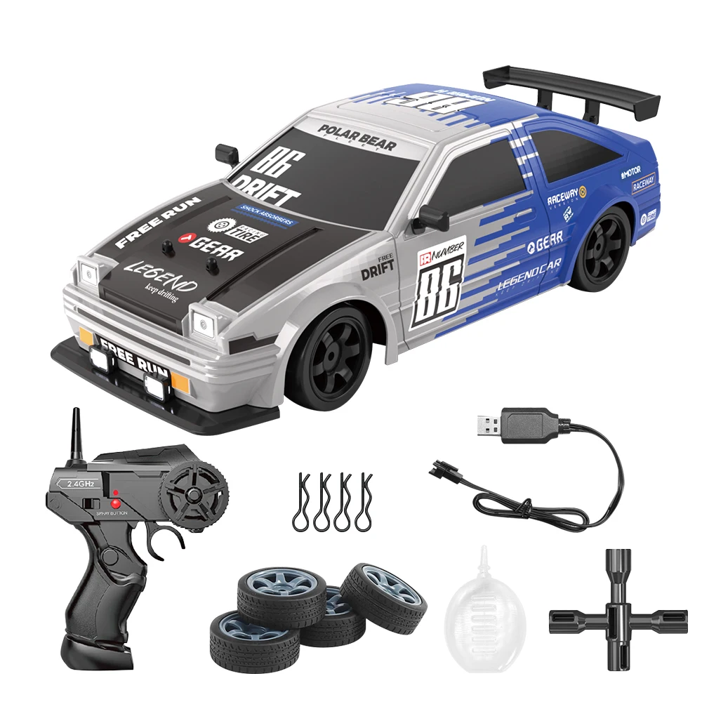 Coche De Carreras De Alta Velocidad Con Control Remoto De 2,4 G
