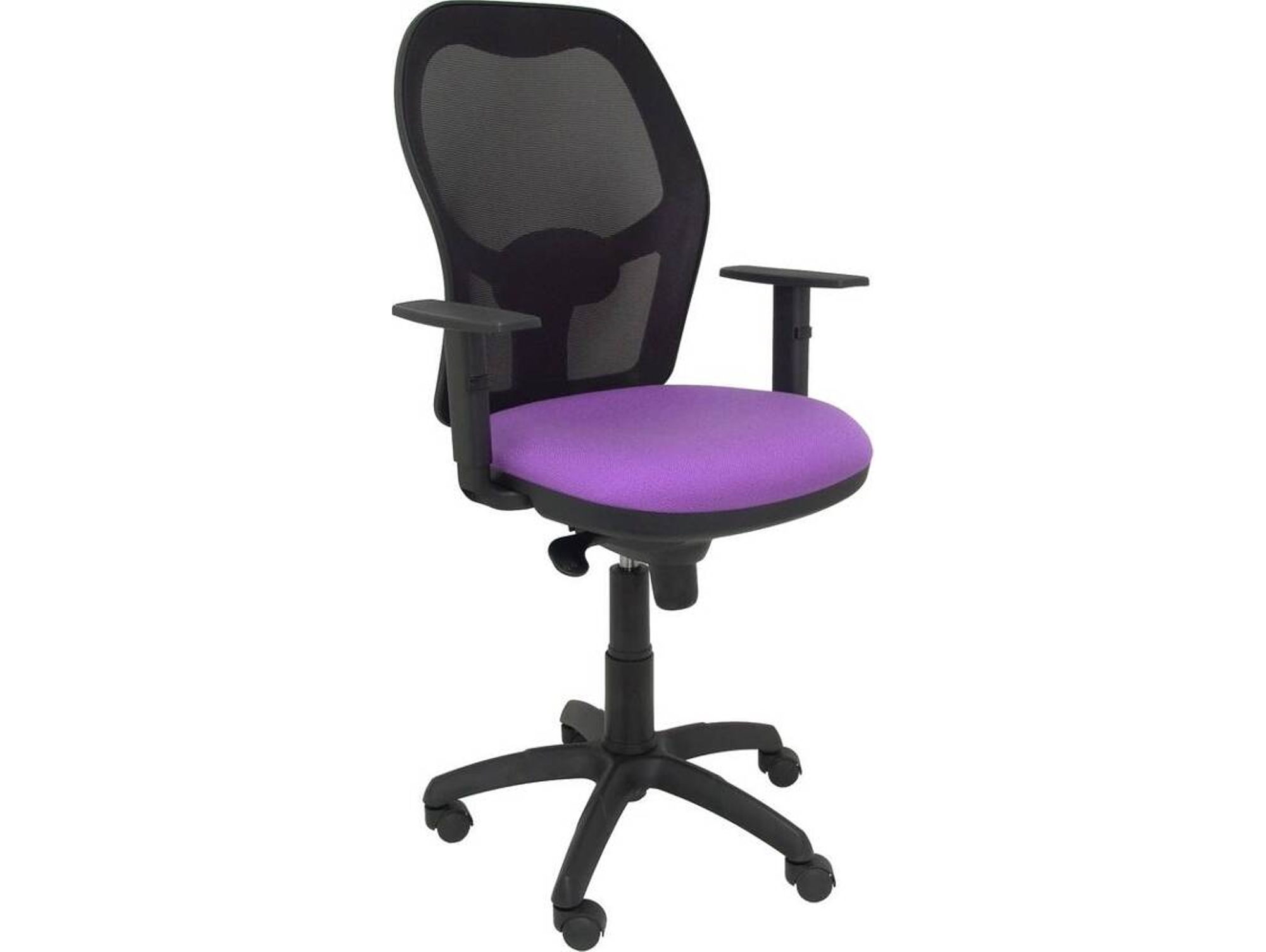 Silla de Escritorio Operativa PYC Jorquera Morado N (Brazos Ajustables - Malla)