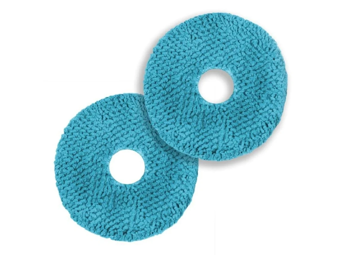 Cecotec Pack De Mopas Conga 11090 Spin Revolution Home&amp;wash. Contiene 2 Mopas Compatible Conga 11090 Spin Revolution Home&amp;wash