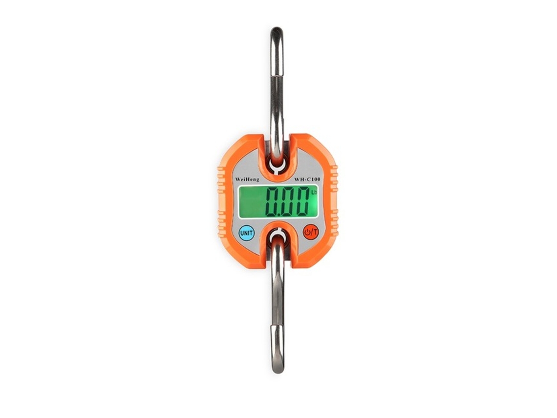 Báscula colgante mini Mdug 150 kg 50 g (naranja)