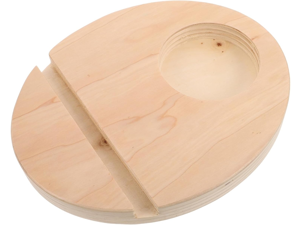 Soporte Portátil De Madera Para Tabla De Equilibrio