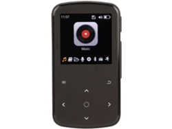 Reproductor MP3 Bluetooth YIZHOOD MP07 1.54Inch Smart Touch Control 64G TF Card (Negro)