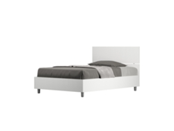 Cama con Cabecero Sin Recto Fresno ITYHOME Blanco (120x190)