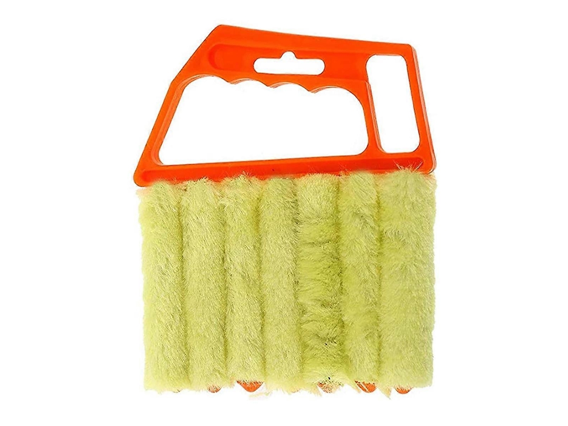 Mini cepillo manual de 7 dientes para persianas venecianas, aires acondicionados y uso doméstico. Nostalgia88