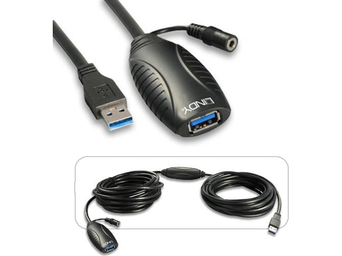 Cable USB LINDY (USB - USB)