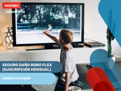Seguro Daño Robo Flex (Suscripción Mensual) - De 400 a 599.99 euros - TVs