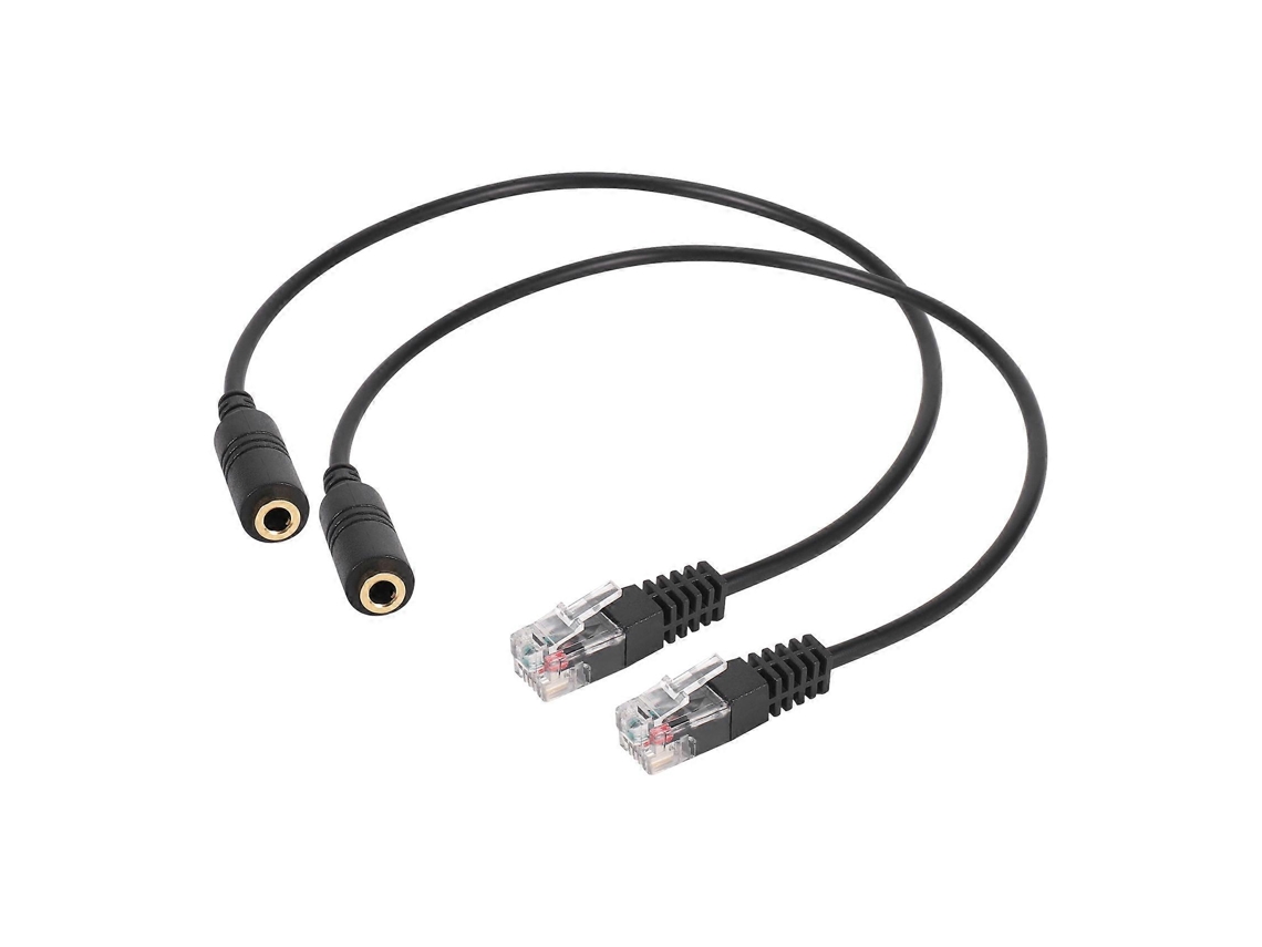 Cable De Auriculares Cisco Rj9 De 3,5 Mm (2 Piezas, Hembra A Macho)