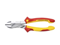 WIHA Alicates de corte diagonal de fuerza Professional electric con DynamicJoint® con resorte de apertura conectable y desconectable (41279)