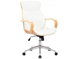 Silla de Escritorio DUDECOR (Acero - Marrón)