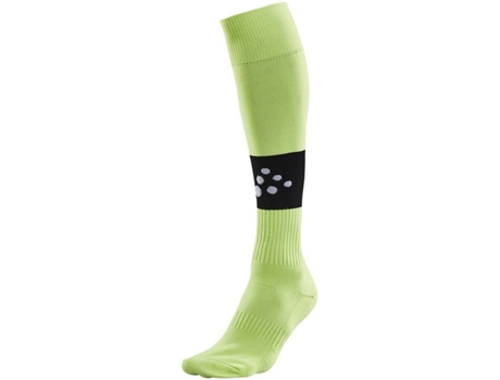 Calcetines para Hombre CRAFT Squad Contrast Verde para Fútbol (EU 46 - 48)