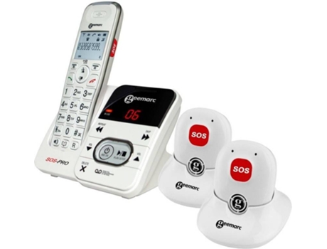 Teléfono Fijo GEEMARC Amplidect 295 SOS Pro Blanco