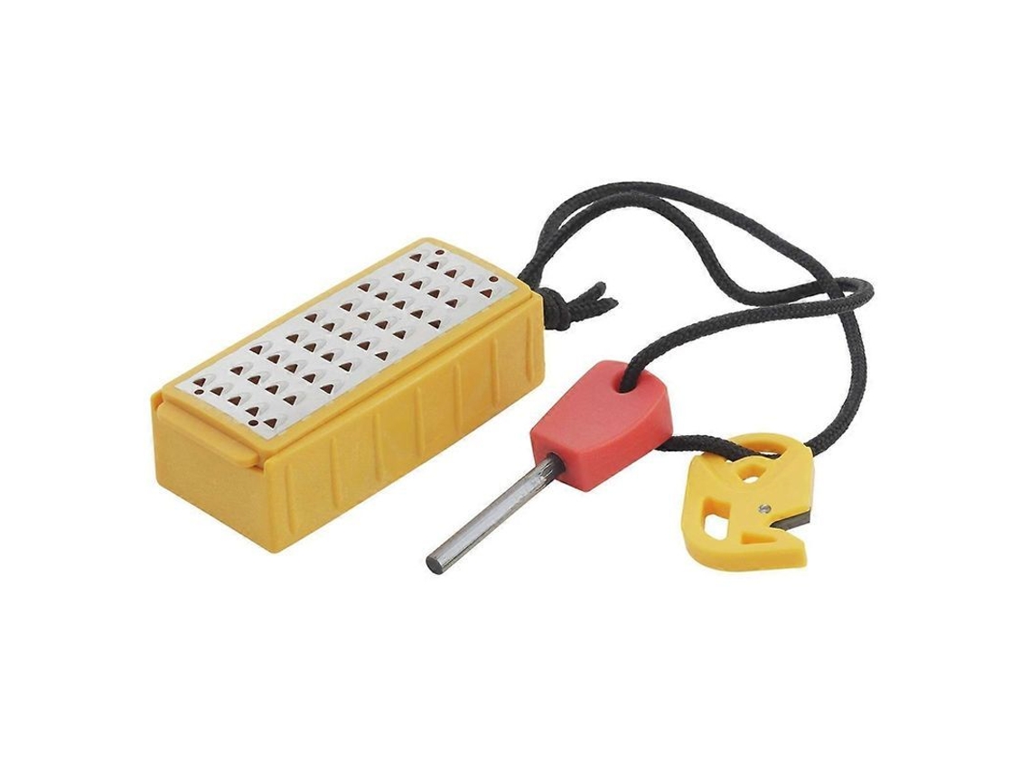 Kit De Iniciación De Fuego Con Pedernal Todo En Uno Para Supervivencia.