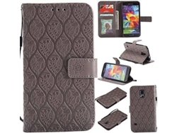Funda Samsung Galaxy S5 i9600 HONGWE. Gris