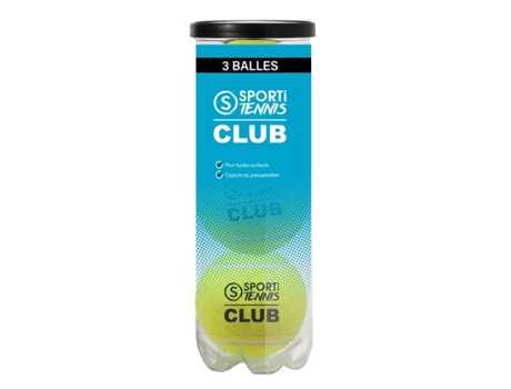 Pelotas de Tennis SPORTI FRANCE (TU)