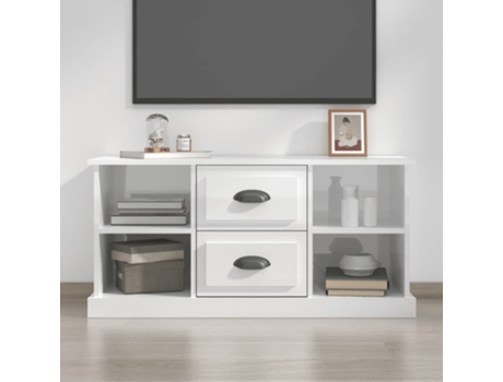 Mueble De Tv VIDAXL Blanco Madera contrachapada (99,5x35,5x48 cm)