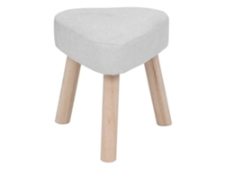 Banqueta Thena Branco Marfim Designer de Interiores ATMOSPHERA