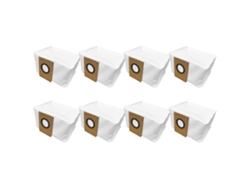 Pacote com 8 kits de saco de pó de substituição para ecovacs deebot x1 turbo