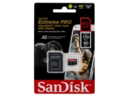 Tarjeta de memoria SANDISK 512GB MicroSDXC UHS-I