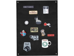 para recolección de parches tácticos, diseño portátil y flexible Panel plegable de arandela de servicio pesado para el uniforme de moral de combate de EIOORORRIY