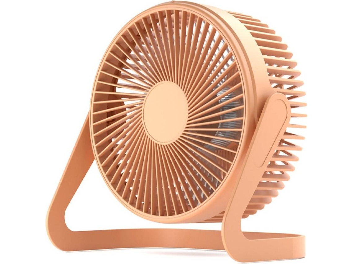 Ventoinha de Mesa F37 (USB - Diâmetro 2 cm - 4 V - Dourado)