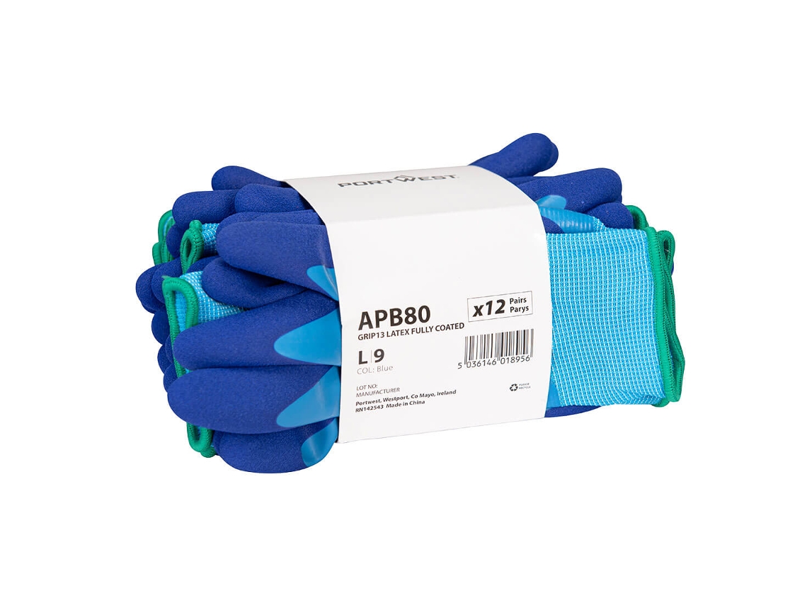 Dermiflex Essential Multipack (paquete De 12 Guantes) Azul / Xxl