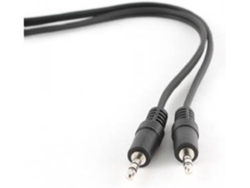 Cable Audio GEMBIRD (Jack 3.5 mm - 5 m - Negro)