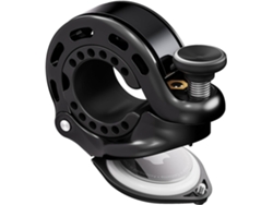 Timbre De Bicicleta Compatible, Timbre Oculto Y Potente Para Adultos Y Niños, Compatible Con Bicicletas De 0,87''/22,2 Y 1''/25,4 (negro)