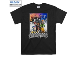 Camiseta Rockinstone Kingdom Hearts Throne(l)