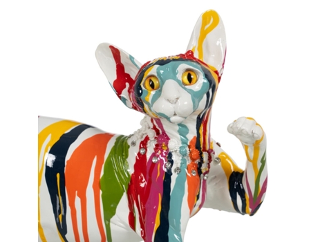 Figura Decorativa Gato 32 x 13 x 28,5 cm