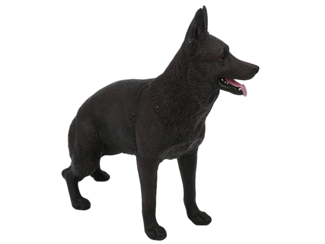 Modelo de perro pastor alemán 2026, juguete decorativo de alta simulación.