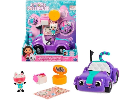 Muñeco GABBY DOLLHOUSE La Casa De Muñecas De Gabby Coche Carlita (Edad Mínima Recomendada: 3años)